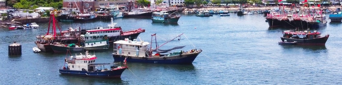 many boats in sea