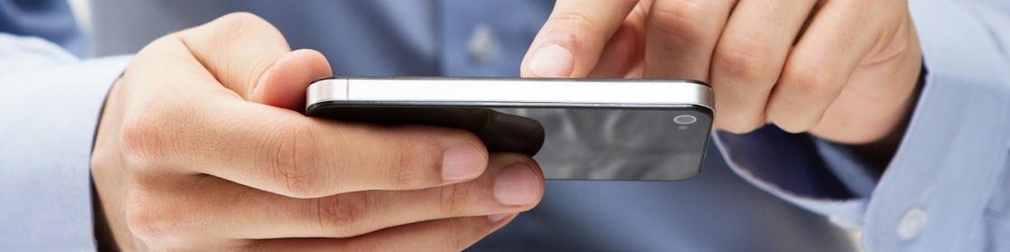 tapping on mobile