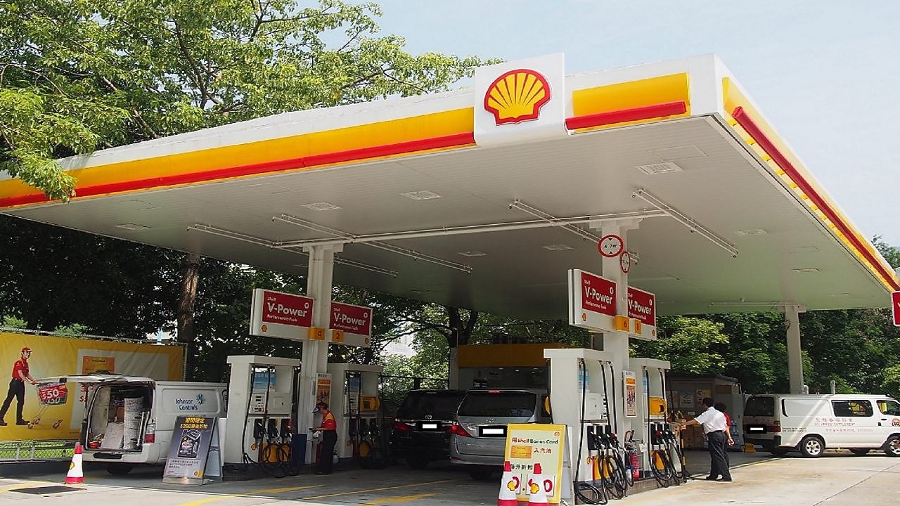Shell station