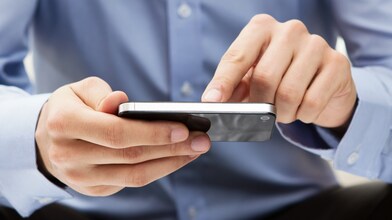 tapping on mobile
