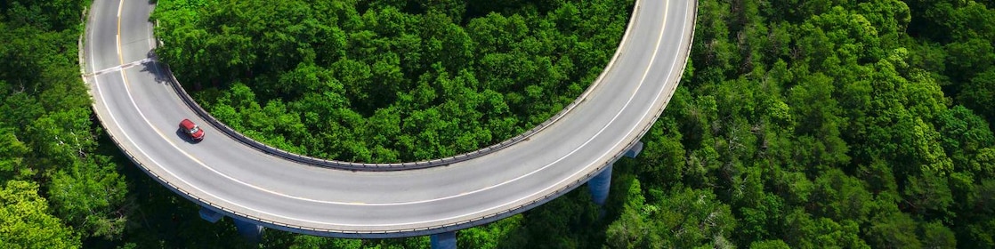 Road around the mountains