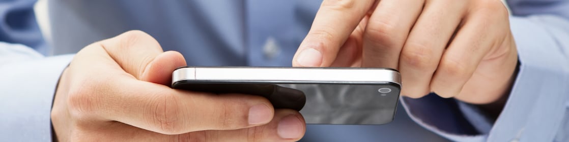 tapping on mobile