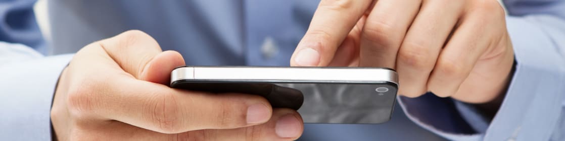 tapping on mobile