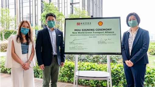 The partnership with New World Development Company Limited (“NWD”) in a joint effect to advocate electronic vehicles.