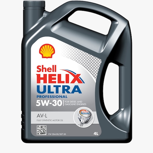 Shell Helix Ultra product packshort