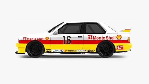 1:64 TINY MINI GT 寶馬 M3 E30 x Shell