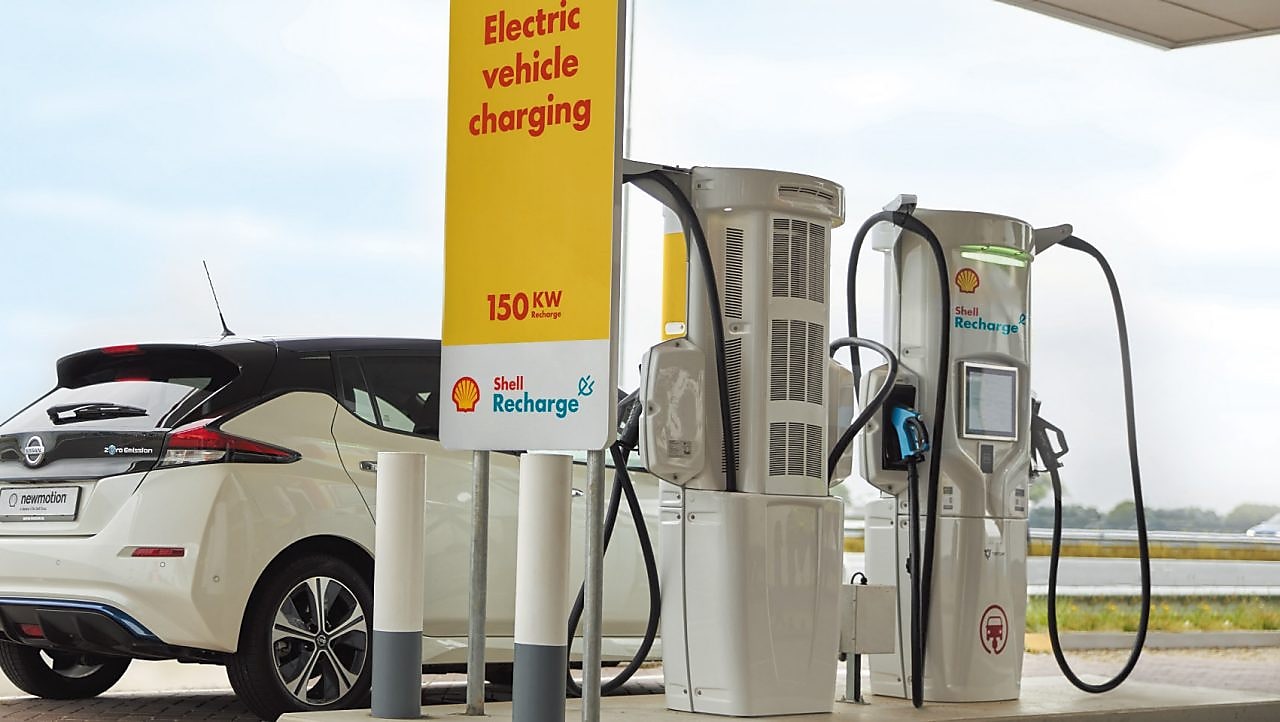 Shell electric only station deals