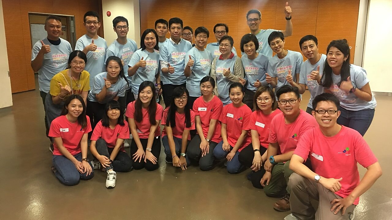 Students posing for photo