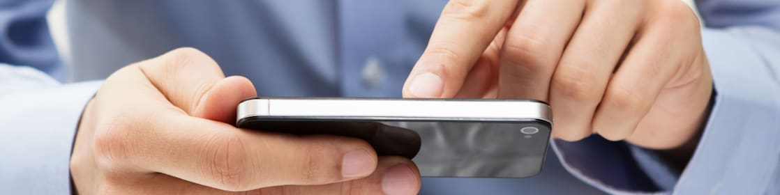 tapping on mobile