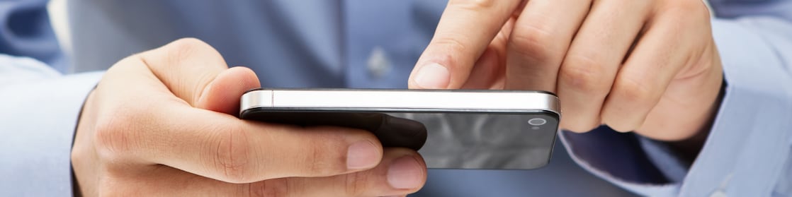 tapping on mobile