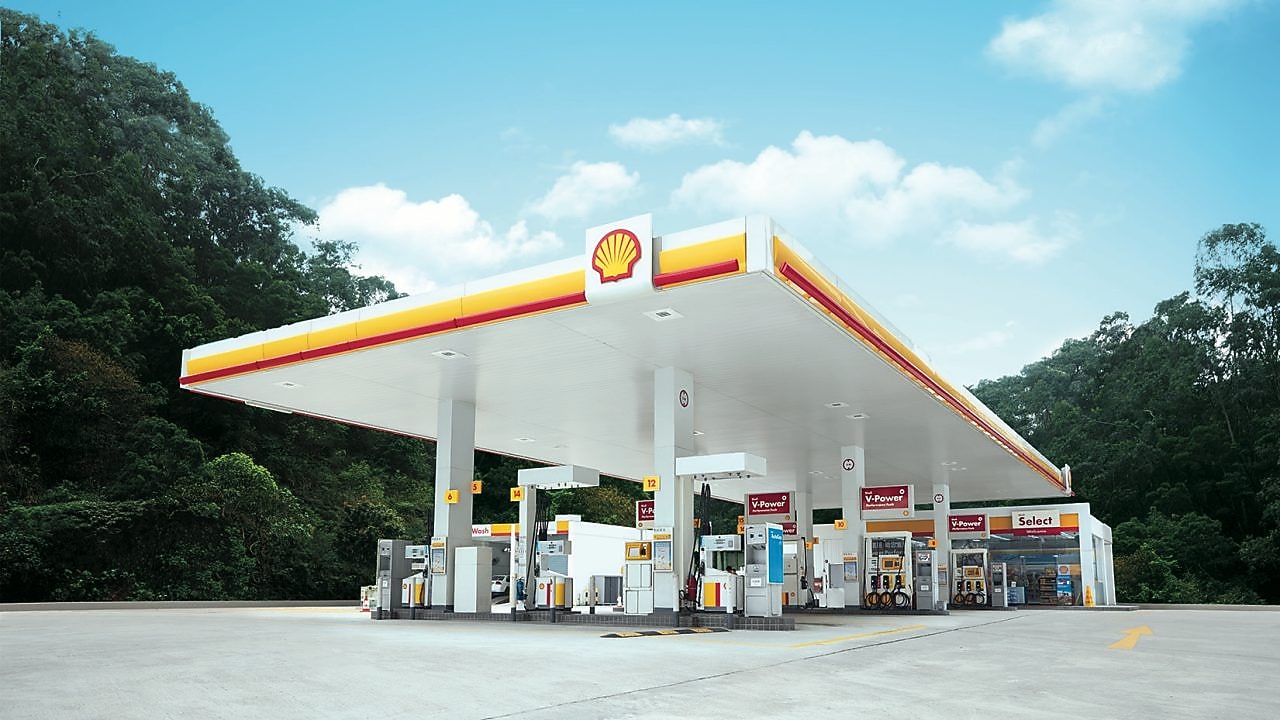 蜆殼香港加油站