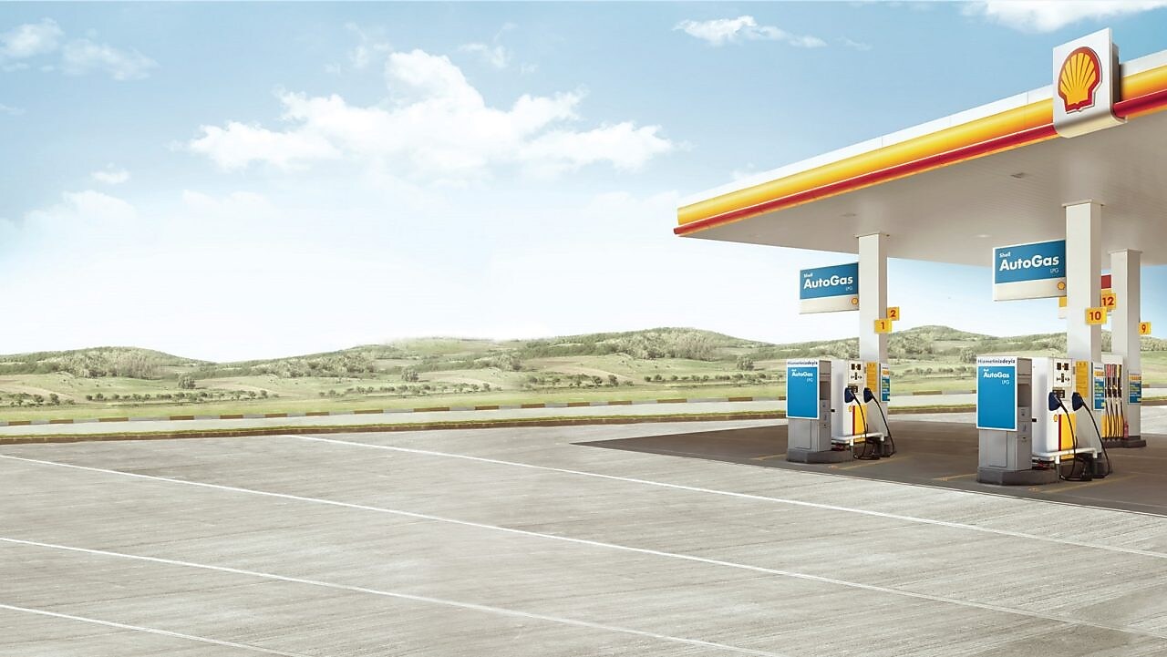 Shell Autogas 油站