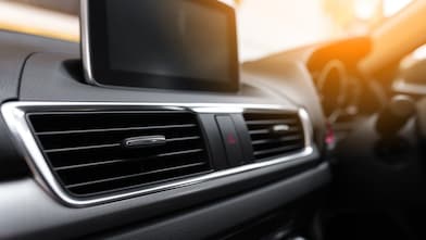 Ozone purification inside car