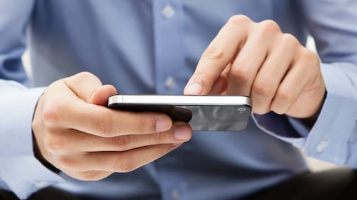tapping on mobile